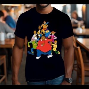 NWT Fat Albert T-shirt Brown in Size Large Unisex